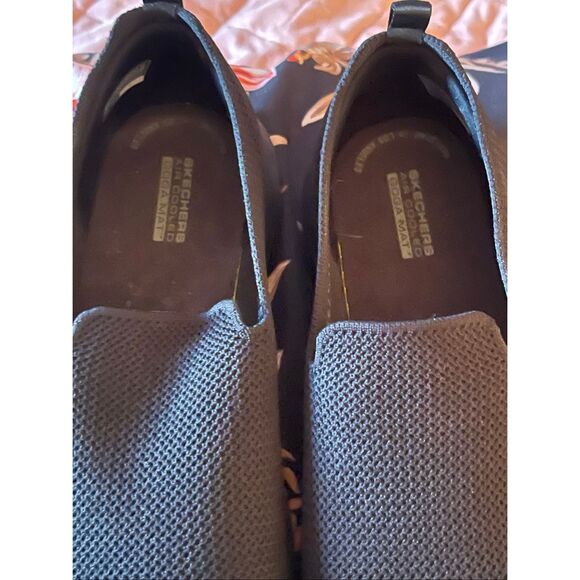 Skechers Mens Black Stretch Fit Go-Walk Slip-On Comfort Shoes Size 9.5 - Picture 15 of 16